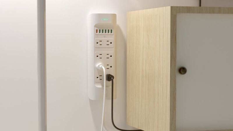 Regleta con Protector de Voltaje, $29 con código AUKEY43W